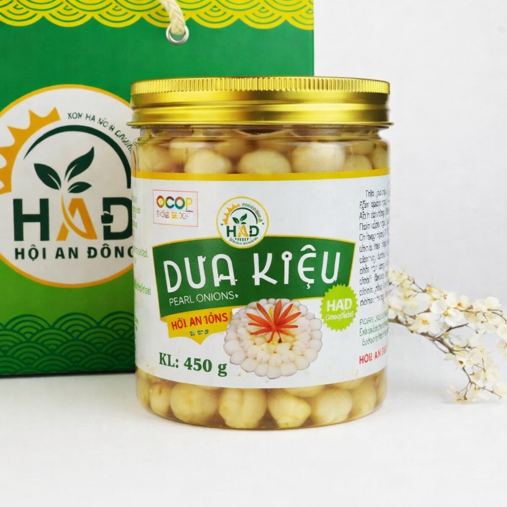 Dưa kiệu Hội An HAD – Hương vị truyền thống cho bữa ăn Việt
